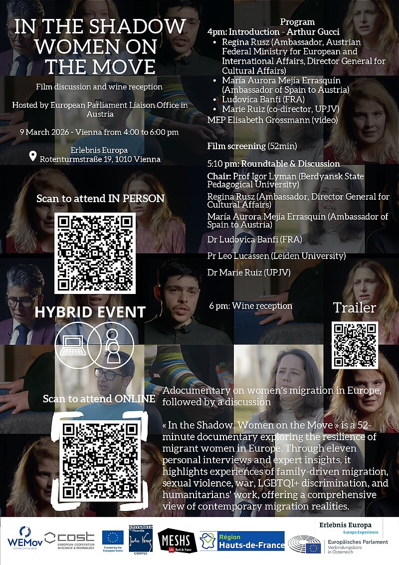 Dokumentālās filmas "In the Shadow. Women on the Move" pirmizrāde