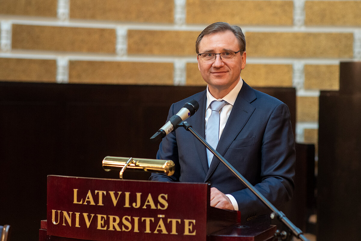 LU rektors Gundars Bērziņš