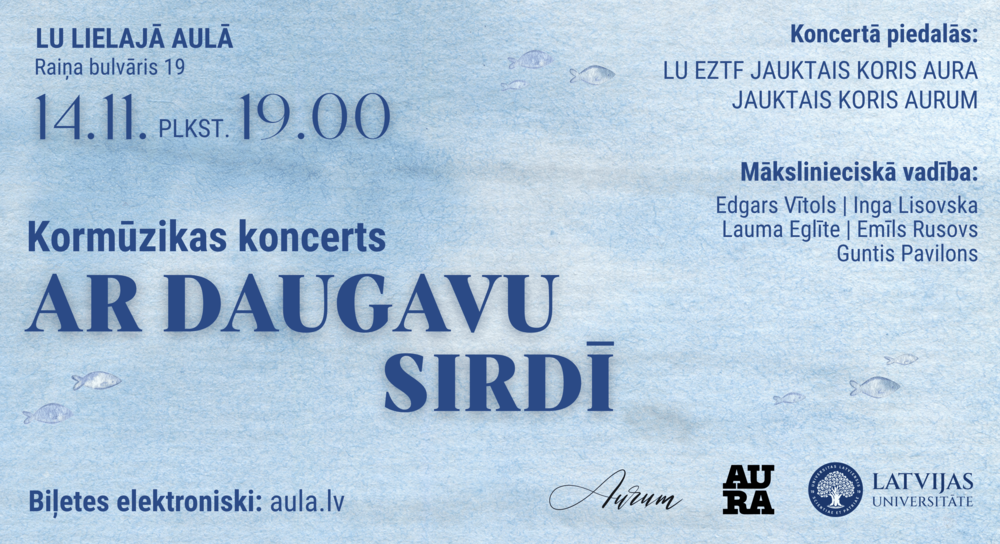 Koru koncerts “Ar Daugavu sirdī”