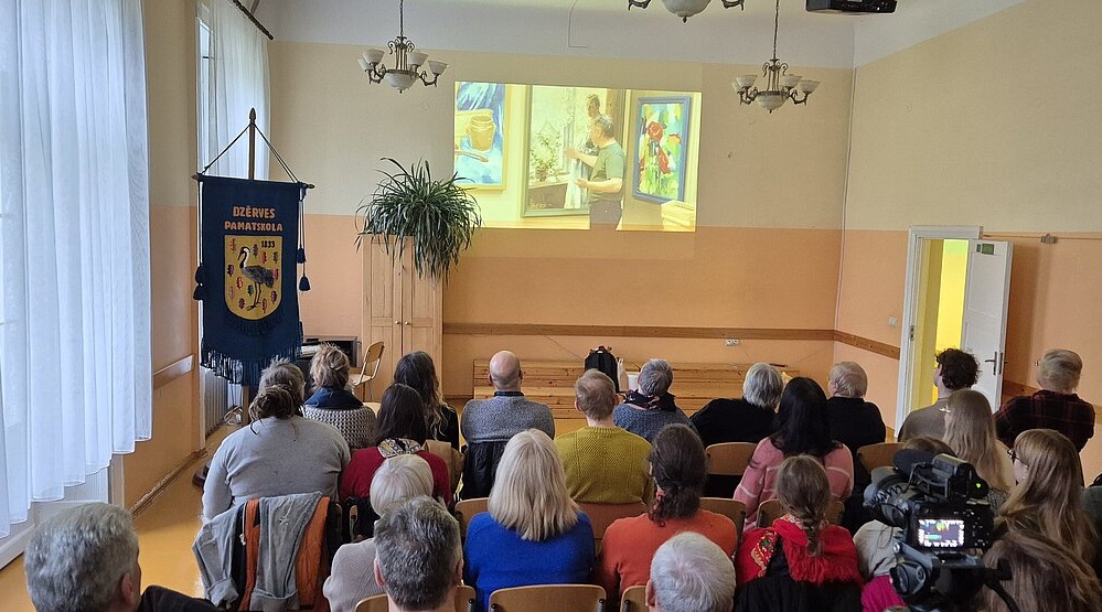 Dalībnieki Dzērves pamatskolā