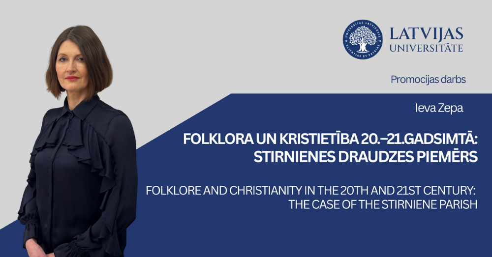 Ievas Zepas foto un informācija par promocijas darbu