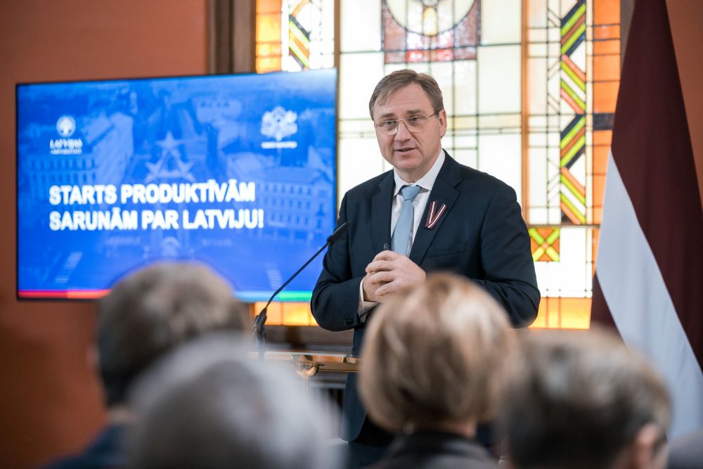 LU rektors prof. Gundars Bērziņš