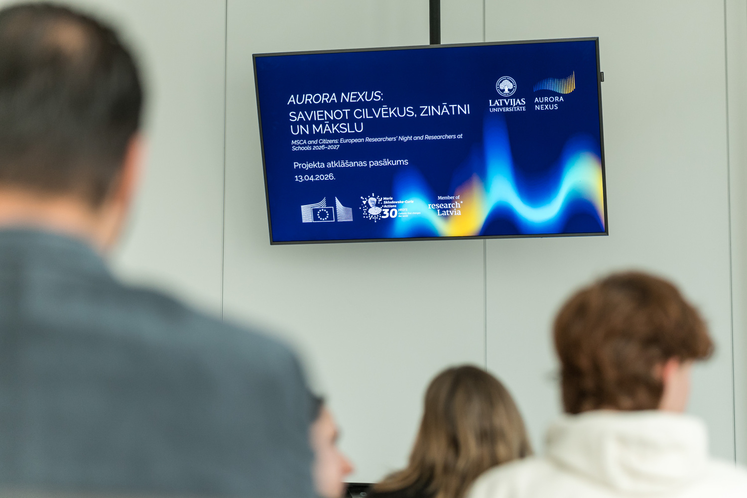 Projekta atklāšanas pasākums