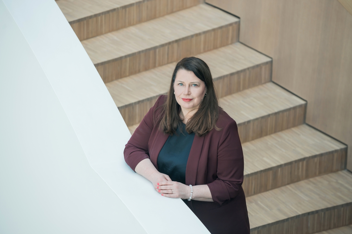 Eva Eglāja Kristsone LU Zinātņu mājā