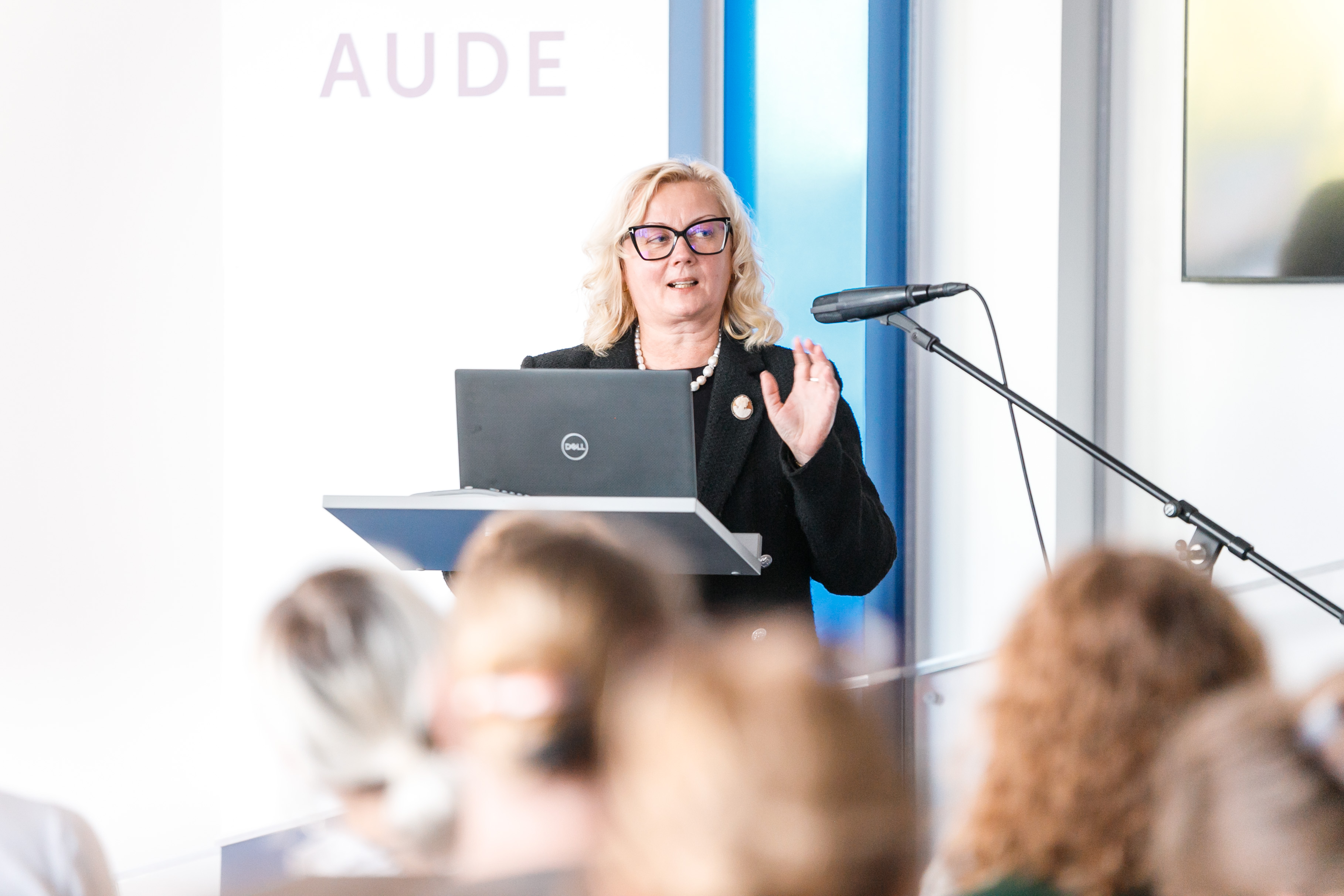 LU Doktorantūras skolas direktore prof. Zanda Rubene