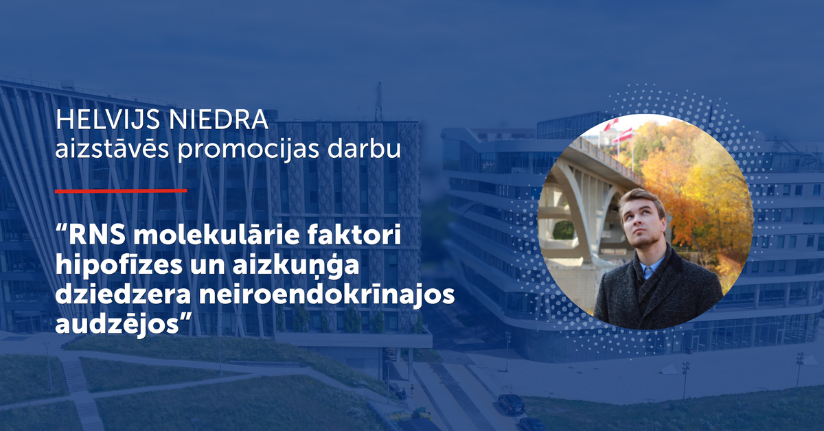 LU doktorants Helvijs Niedra