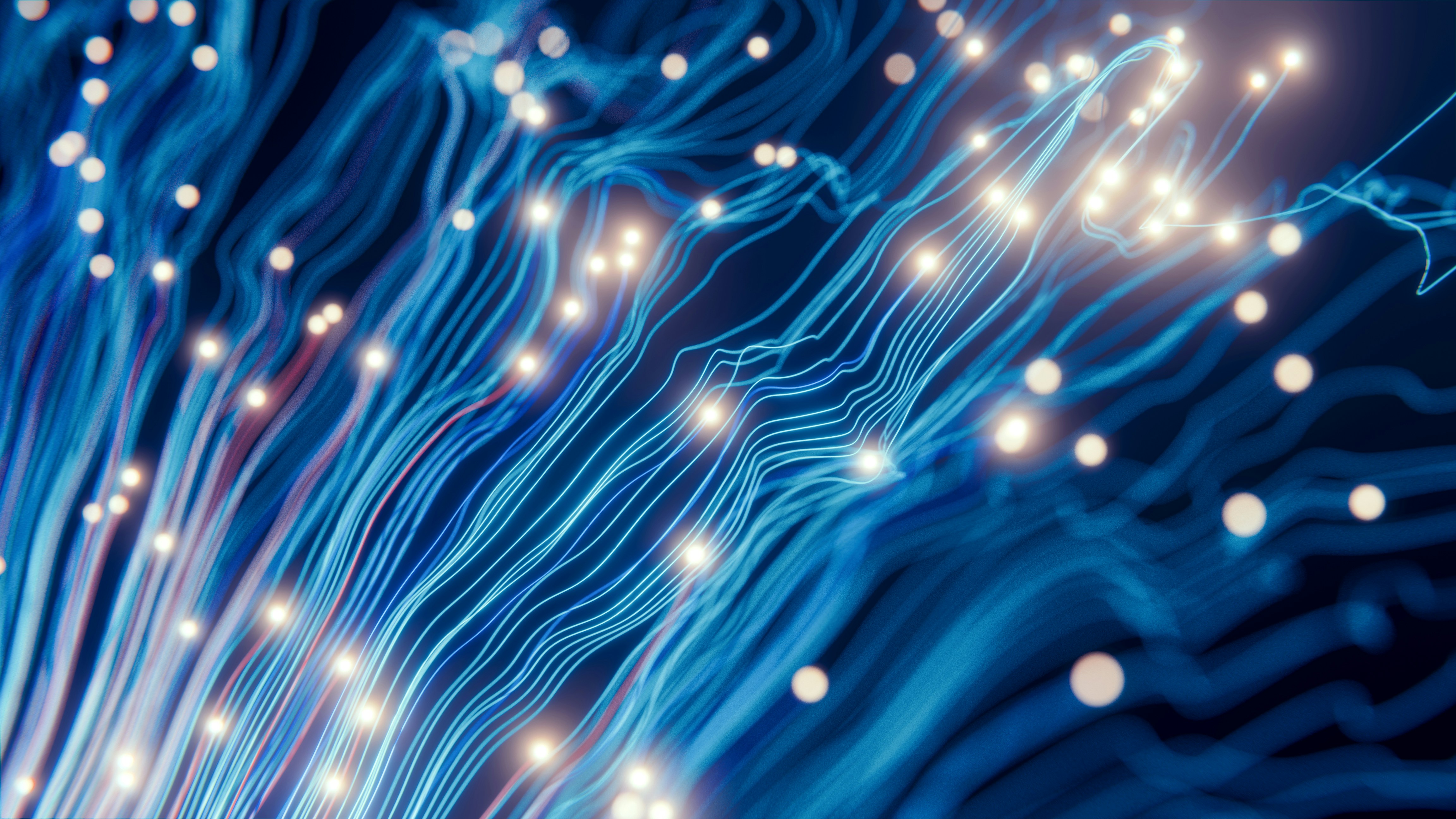 abstract technology tech light data digital image render information lines sparkle string