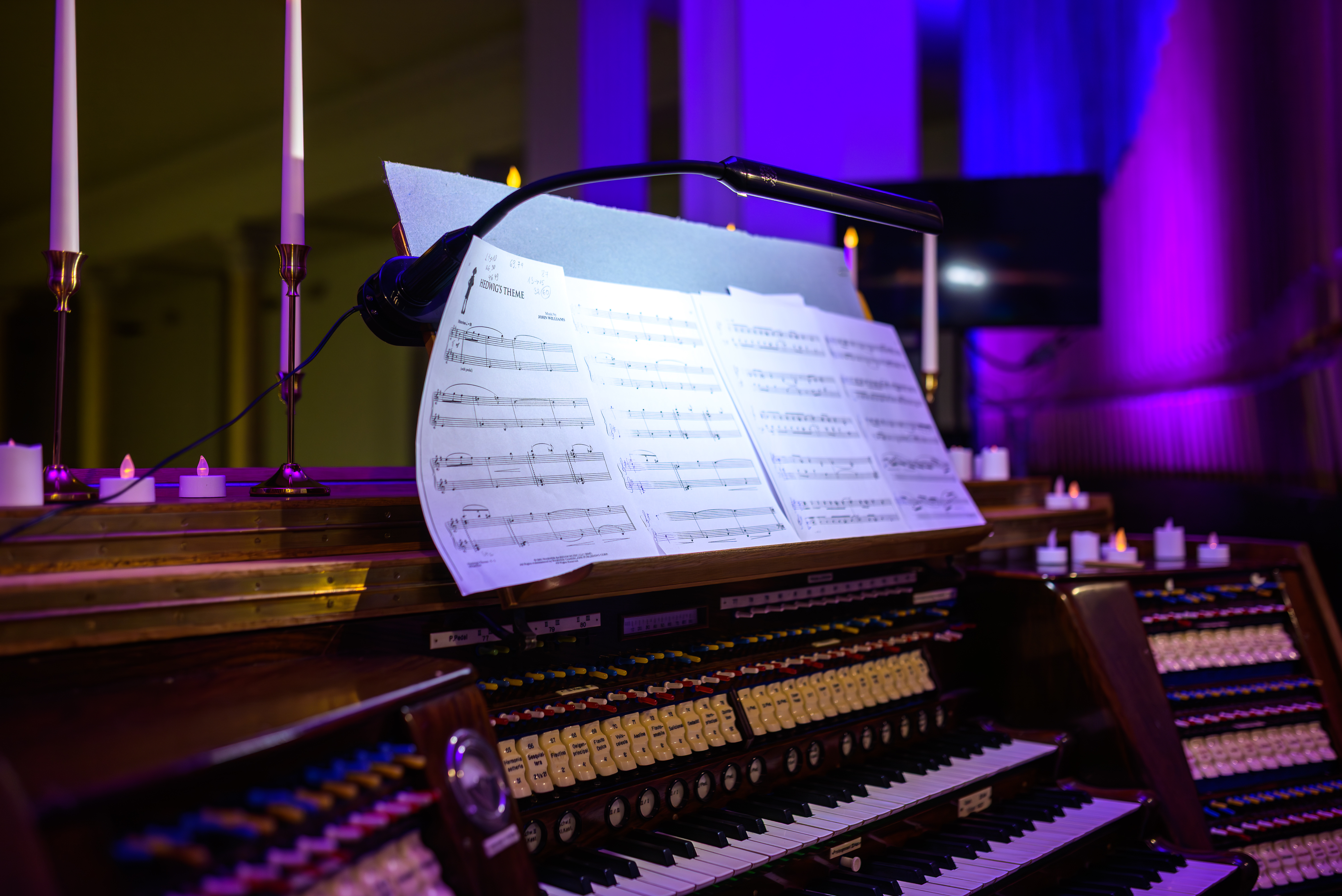 Museum Night, Organ Concert, Organist Edīte Alpe